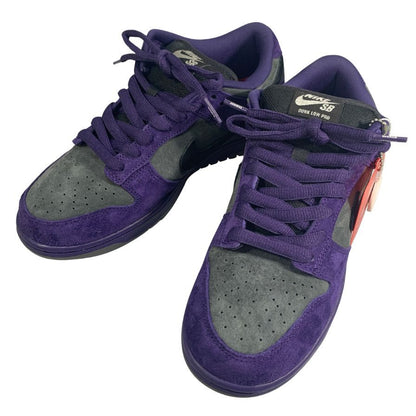 ナイキ×シュプリーム スニーカー ダンク ロー  HQ8487-500 スエード パープル×グレー サイズUS8 NIKE×Supreme 約26.0cm【AFD1】