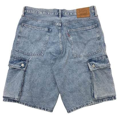 リーバイス プレミアム  バギーカーゴ ショートパンツ ストーンウォッシュ Lot478 メンズ サイズW36 インディゴ LEVI'S PREMIUM 【AFB34】