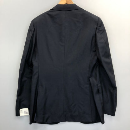 新品同様◆ベルベスト ウール シルク ジャケット 2釦 メンズ ダークネイビー メンズ サイズ48 Belvest 【AFA11】