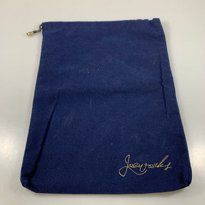 ジョーワークス タッセルローファー ハッチグレインレザー ブラック サイズ7 Joeworks ローファー 約25.5cm【LA】【中古】
