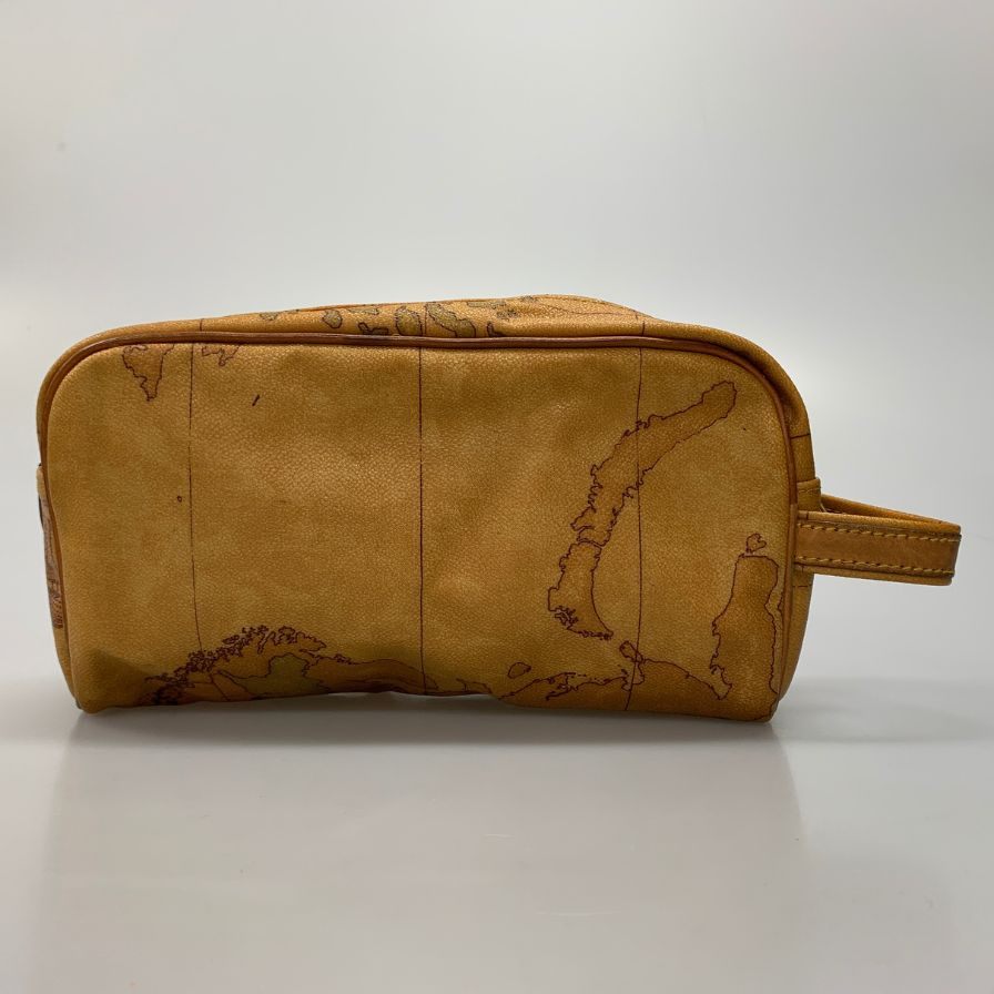 アルビエロ マルティーニ 地図柄 ポーチ  ALVIERO MARITINI