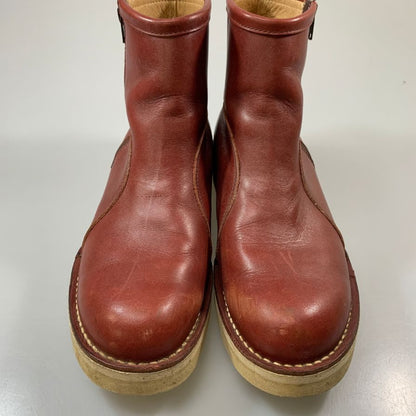 ダナー D914107 サイドジップ ブーツ ワークホース メンズ サイズ8 ブラウン  Danner 約26.0cm【AFC6】