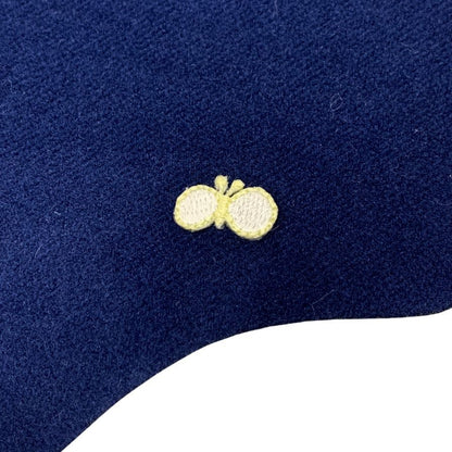 ミナペルホネン ランチョンマット ちょうちょ ネイビー キッズ mina perhonen【AFB55】【中古】