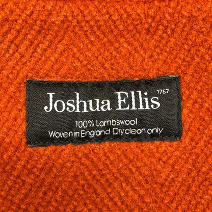 インバーティア ジョシュアエリス社製ウール ダッフルコート イングランド製 メンズ サイズ36 オレンジ INVERTERE Joshua Ellis【LA】