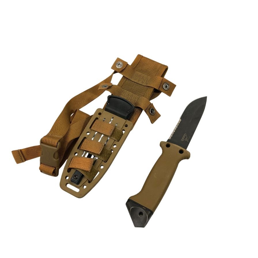 ガーバー シースナイフ USA製 カーキ GERBER【AFI53】【中古】