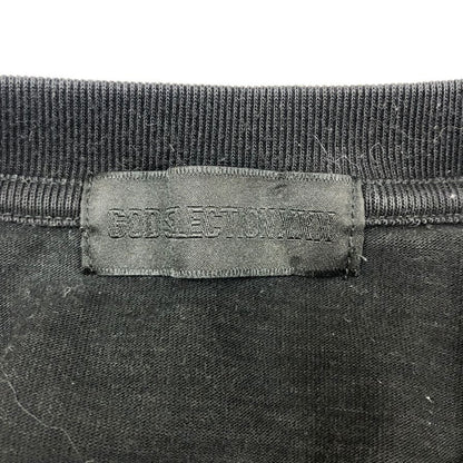 中古◆ゴッドセレクション トリプルエックス Tシャツ プリントデザイン ブラック メンズ サイズ表記無し GOD SELECTION XXX 【AFB39】