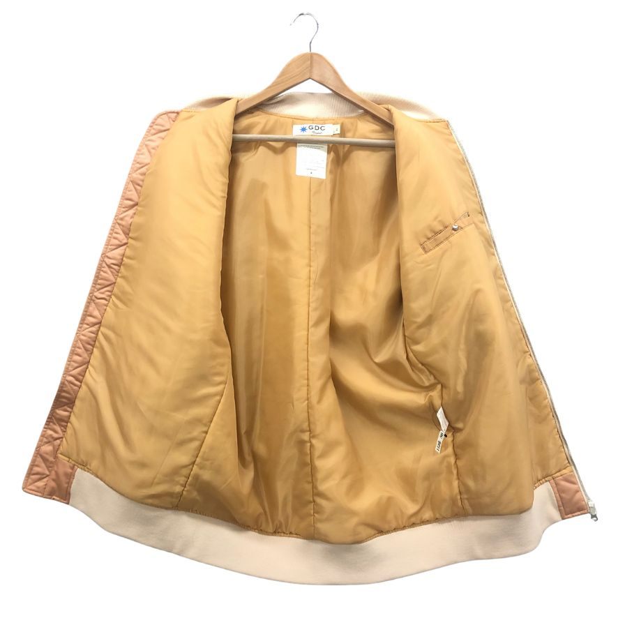 中古◆ジーディーシー フライトジャケット MA-1 メンズ サイズXL ベージュ GDC 【AFA12】