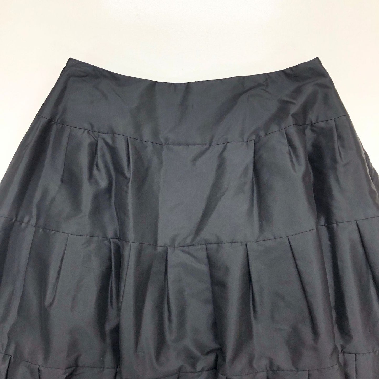 フォクシー ブティック スカート フレア 膝丈 21206 ブラック レディース サイズ42 FOXEY BOUTIQUE【AFB18】