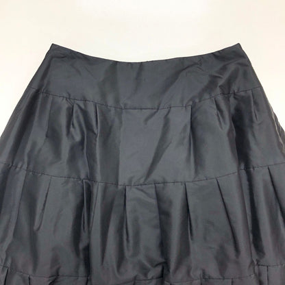 フォクシー ブティック スカート フレア 膝丈 21206 ブラック レディース サイズ42 FOXEY BOUTIQUE【AFB18】