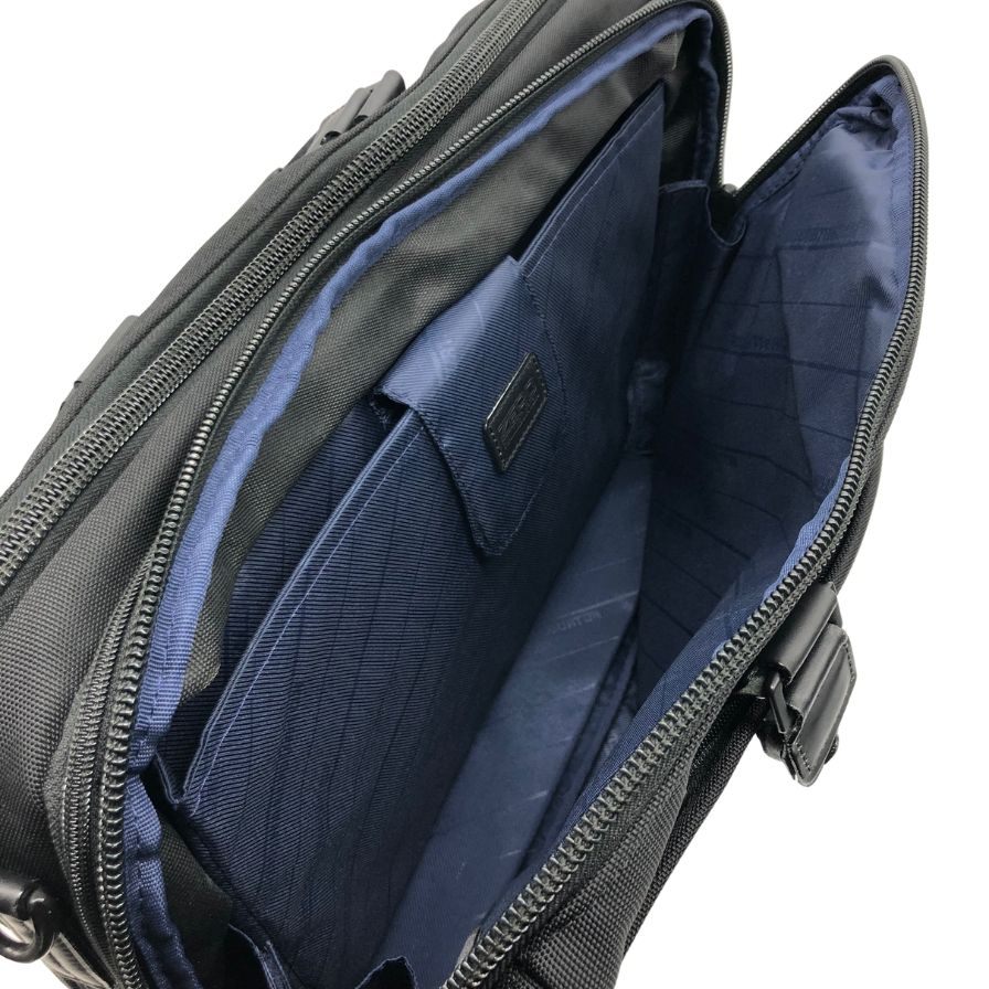 ゼロハリバートン ブリーフケース 80739 2way キャンバス 書類カバン ビジネス バッグ ブラック メンズ ZERO HALLIBURTON【AFE8】