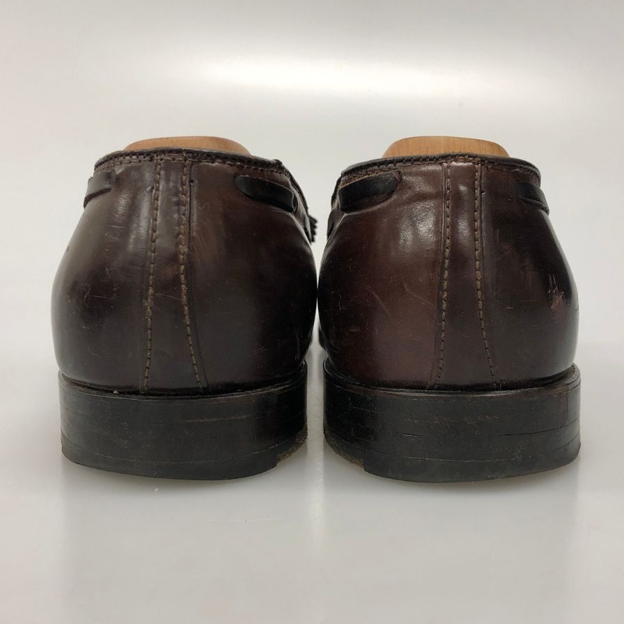 オールデン 563 015 タッセルローファー  コードバン メンズ ダークバーガンディ サイズ7  ALDEN ローファー 約25.0cm【LA】【中古】