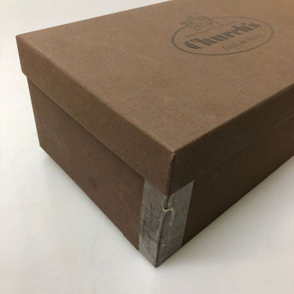 チャーチ チェットウィンド フルブローグ カーフ ダークブラウン サイズ6ハーフ Church ビジネスシューズ 約24.5cm【LA】【中古】