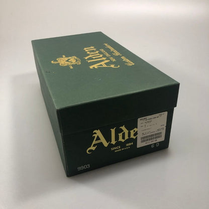 オールデン × ビームス プラス 別注 レザーシューズ 9903 プレーントゥ コードバン サイズ6 レディース バーガンディ ALDEN×BEAMS PLUS 約24.0cm【AFD13】