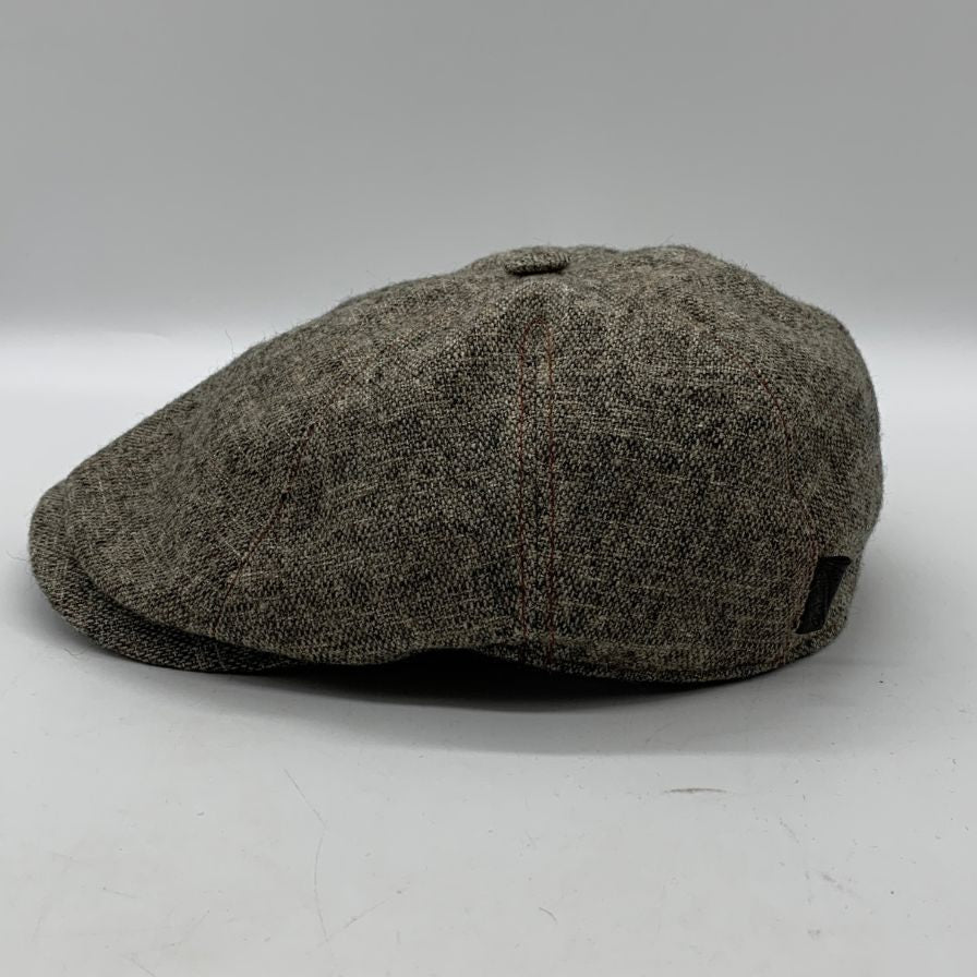 ボルサリーノ ハンチング帽子 ウール混 イタリア製 メンズ サイズ59cm ブラウン Borsalino