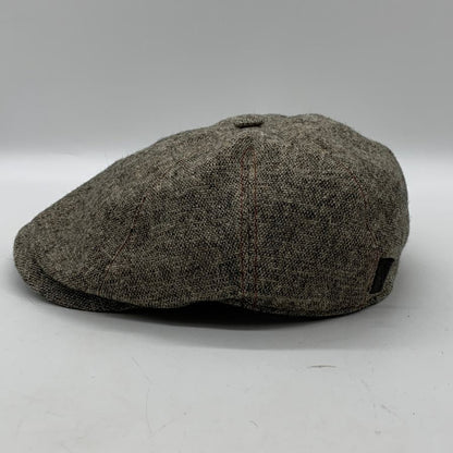 ボルサリーノ ハンチング帽子 ウール混 イタリア製 メンズ サイズ59cm ブラウン Borsalino