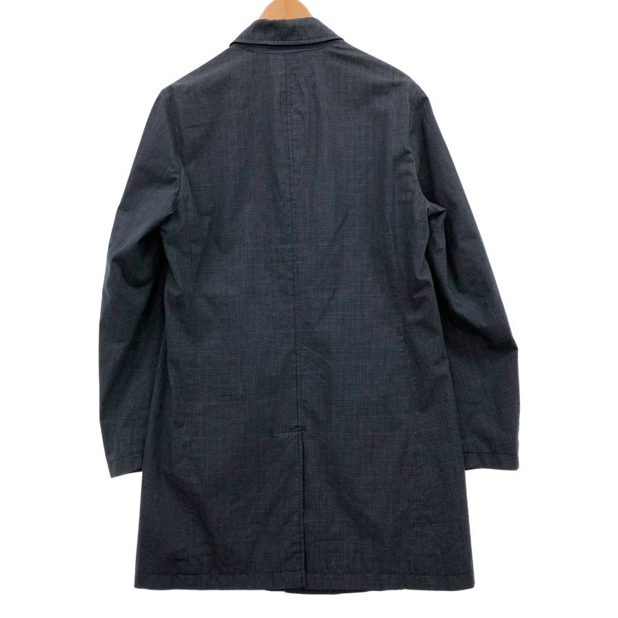 極美品◆ラルディーニ コート リバーシブル コットン ブラック サイズ44 メンズ LARDINI 【AFB28】
