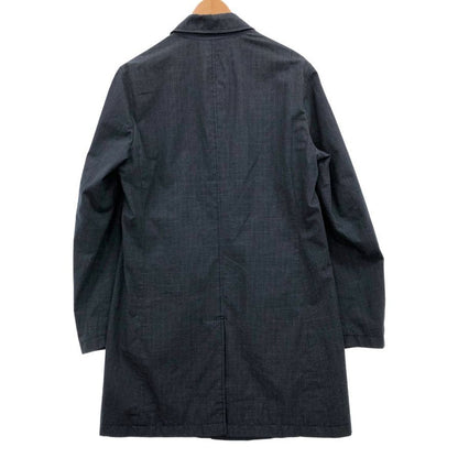 極美品◆ラルディーニ コート リバーシブル コットン ブラック サイズ44 メンズ LARDINI 【AFB28】