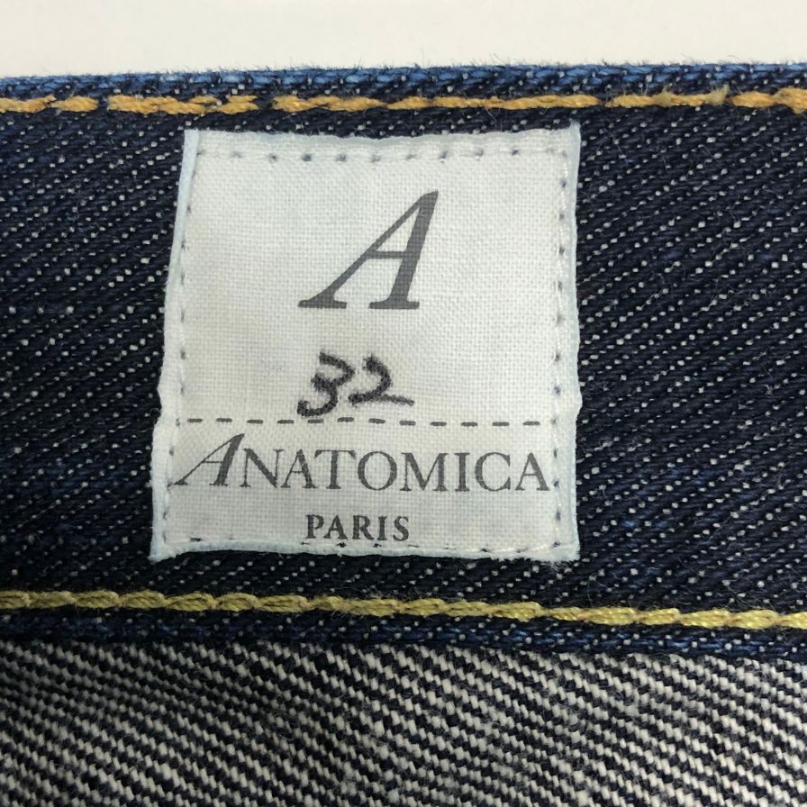 アナトミカ デニム パンツ メンズ サイズ32 ネイビー ANATOMICA 【AFB43】