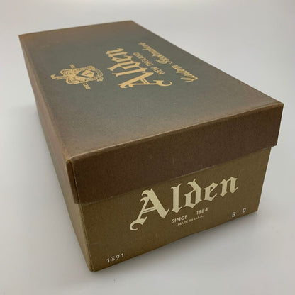 オールデン 539 Vチップ カーフ ブラック US8D メンズ Alden ビジネスシューズ 約26.0cm【LA】【中古】