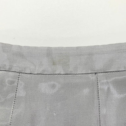 ジョルジオアルマーニ パンツ サイドジップ グレー レディース  サイズ38 GIORGIO ARMANI 【AFB35】