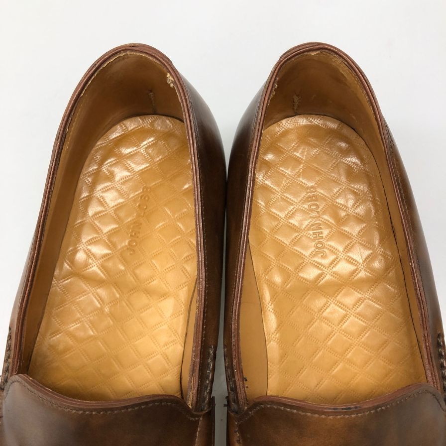 ジョンロブ タッセルローファー カーリントン 4098ラスト カーフ ブラウン メンズ 6.5ＥJOHN ROBB CALLINGTON ローファー 約25.0cm【LA】【中古】
