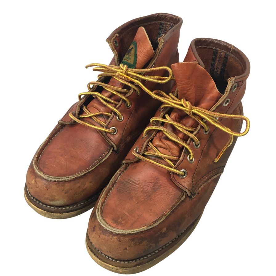 レッドウィング 半円 ドッグタグ 8E アイリッシュセッター スポーツブーツ  Red Wing 約26.0cm【YB4】