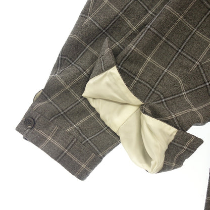 Very good condition◆Flannel jacket BBZ2021207A0001 Check Men's Size 3 Gray phlannel [AFB28] 