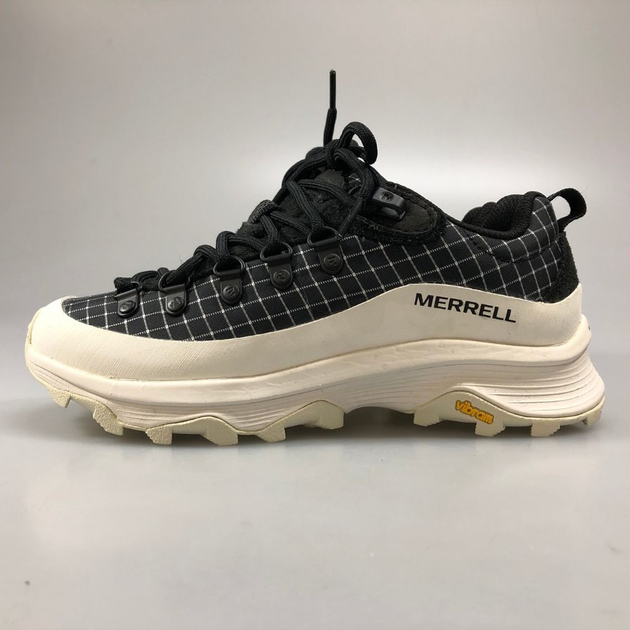 メレル トレッキングシューズ ビブラムソール オンタリオ スポーツ ブラック×ホワイト サイズ23.5cm  MERRELL 約23.5cm【AFD15】