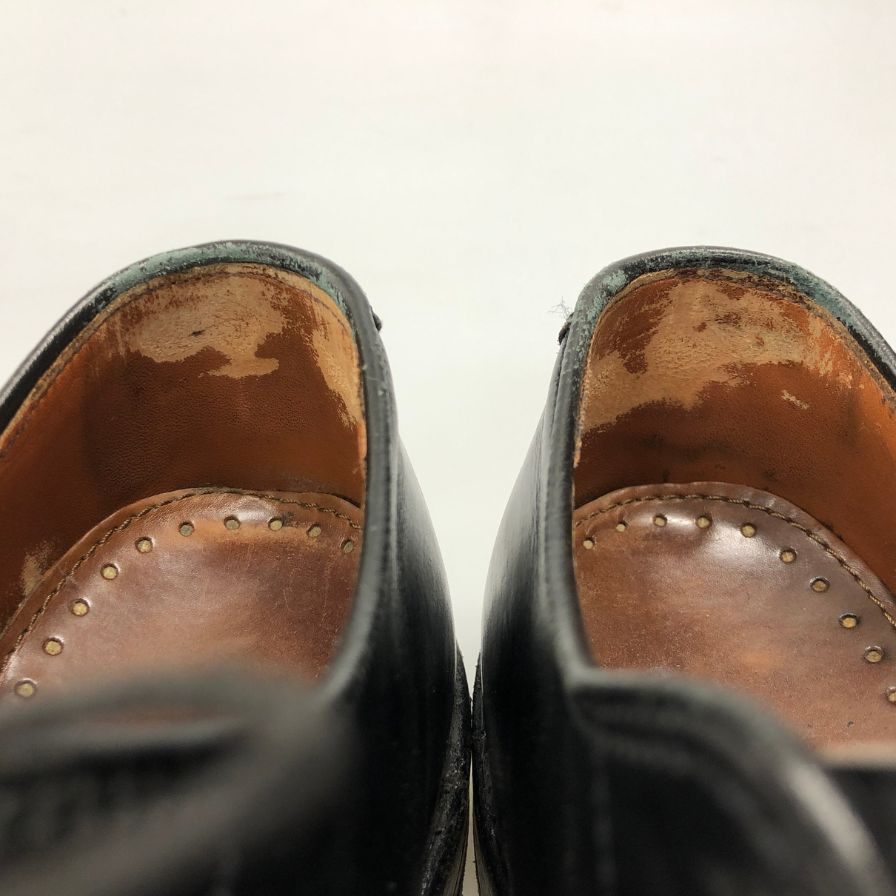 ブルックスブラザーズ パンチドキャップトゥ メンズ ブラック サイズ 7 Brooks Brothers 約25.5cm【AFC1】