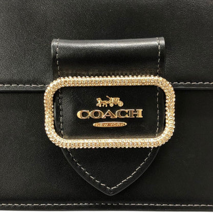コーチ ショルダーバッグ  C0924 モーガン スクエア クロスボディ ブラック レディース COACH【AFE10】