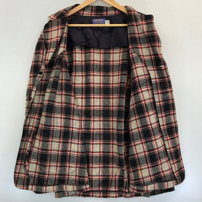 中古◆ペンドルトン 70S 3Bジャケット シングル ウール グレー系 メンズ サイズXL PENDLETON 【AFA1】