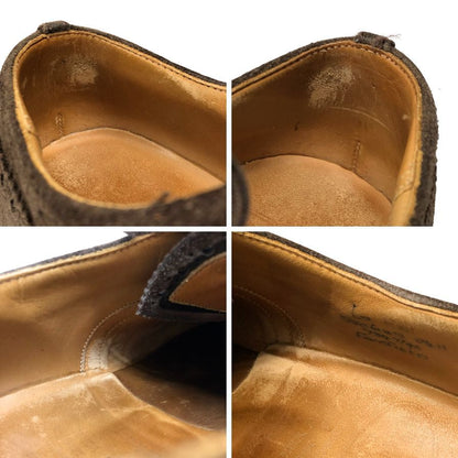 チャーチ レザーシューズ ウイングチップ フェアフィールド スエード メンズ UK6.5F ブラウン Church's FAIRFIELD 約25.0cm【AFC9】