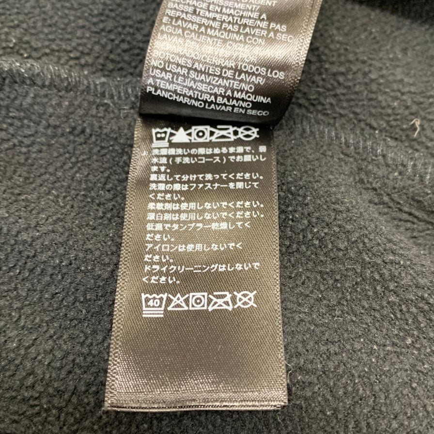 中古◆ザノースフェイス フリースジャケット NF0A47F5 メンズ ブラック サイズM THE NORTH FACE 【AFB6】