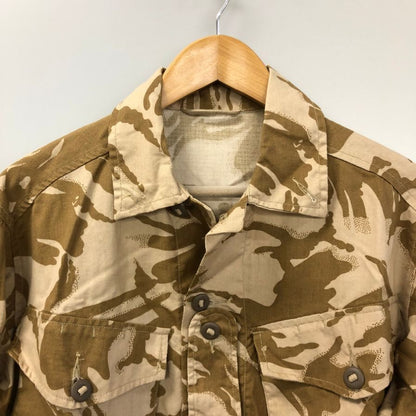 極美品◆イギリス軍 ジャケット TROPICAL COMBAT  デザート DPMカモ 実物放出 ブラウン系 サイズ170/96 【AFB48】