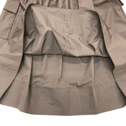 ルネ フレアスカート ミニ ポケット デザイン ブラウン系 レディース サイズ38 Rene【AFB18】