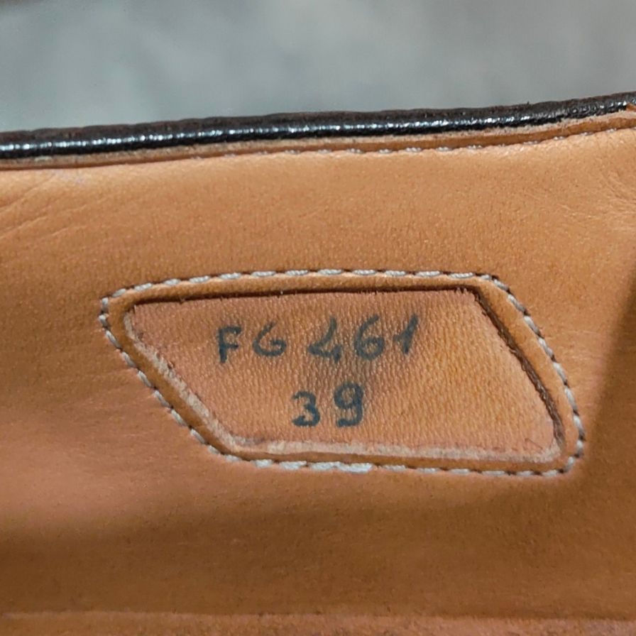 クロケット&ジョーンズ タッセルローファー ウェンドーバー スエード ブラウン メンズ サイズUK7E CROCKETT&JONES ローファー 約25.5cm【LA】【中古】