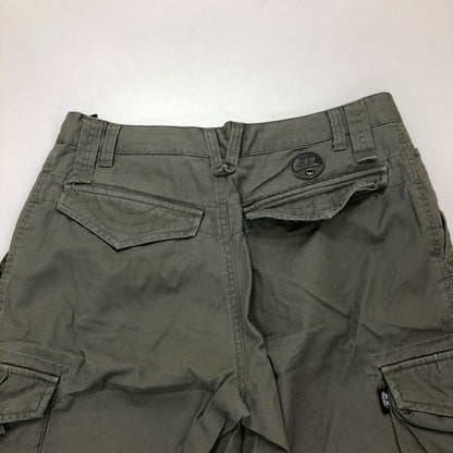 ディーゼル ミリタリー カーゴパンツ 短パン ショートパンツ メンズ サイズ32 カーキ DIESEL 【AFB28】