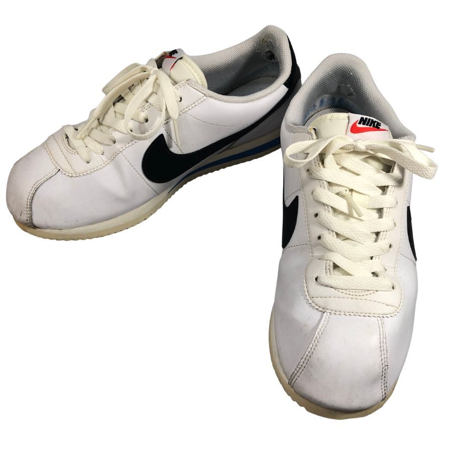 ナイキ コルテッツ ホワイト アンド ブラック 27.5cm DM4044 100 Nike Cortez White and Black 約27.5cm【AFD15】