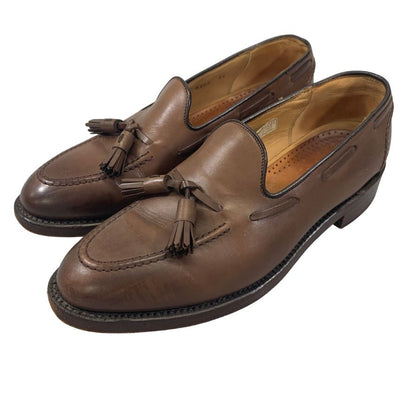 ポロ ラルフローレン レザーシューズ タッセルローファー 日本製 メンズ サイズ26cm ブラウン Polo Ralph Lauren 約26.0cm【AFC6】