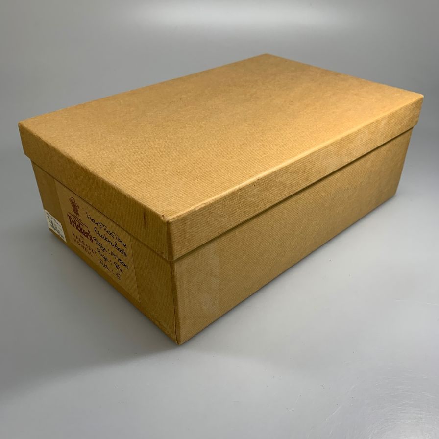 トリッカーズ×マーガレットハウエル チャッカブーツ キャンバス クレープソール ブラック サイズUK8.5 Tricker`s 約27.0cm【AFD15】