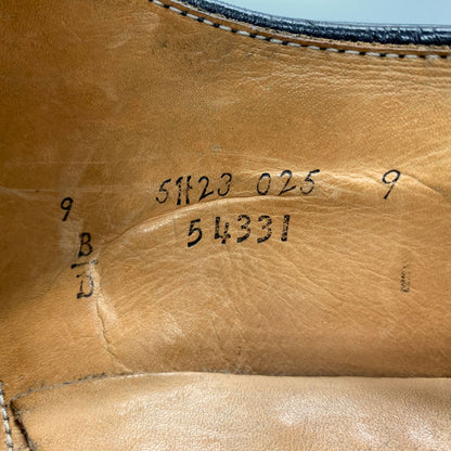 オールデン レザーシューズ 54331 Vチップ コードバン ブラック サイズUS9D Alden ビジネスシューズ 約27.0cm【LA】【中古】