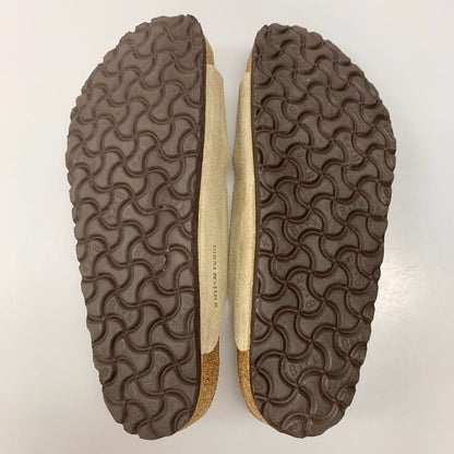 ビルケンシュトック フラットサンダル アリゾナ スエード メンズ サイズ26 トープ BIRKENSTOCK 約26.0cm【AFC30】