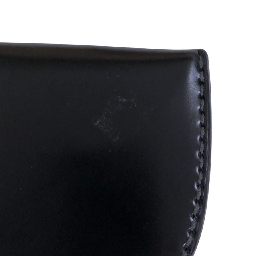 ソメスサドル コインケース 馬蹄型 コードバン ブラック メンズ SOMES SADDLE