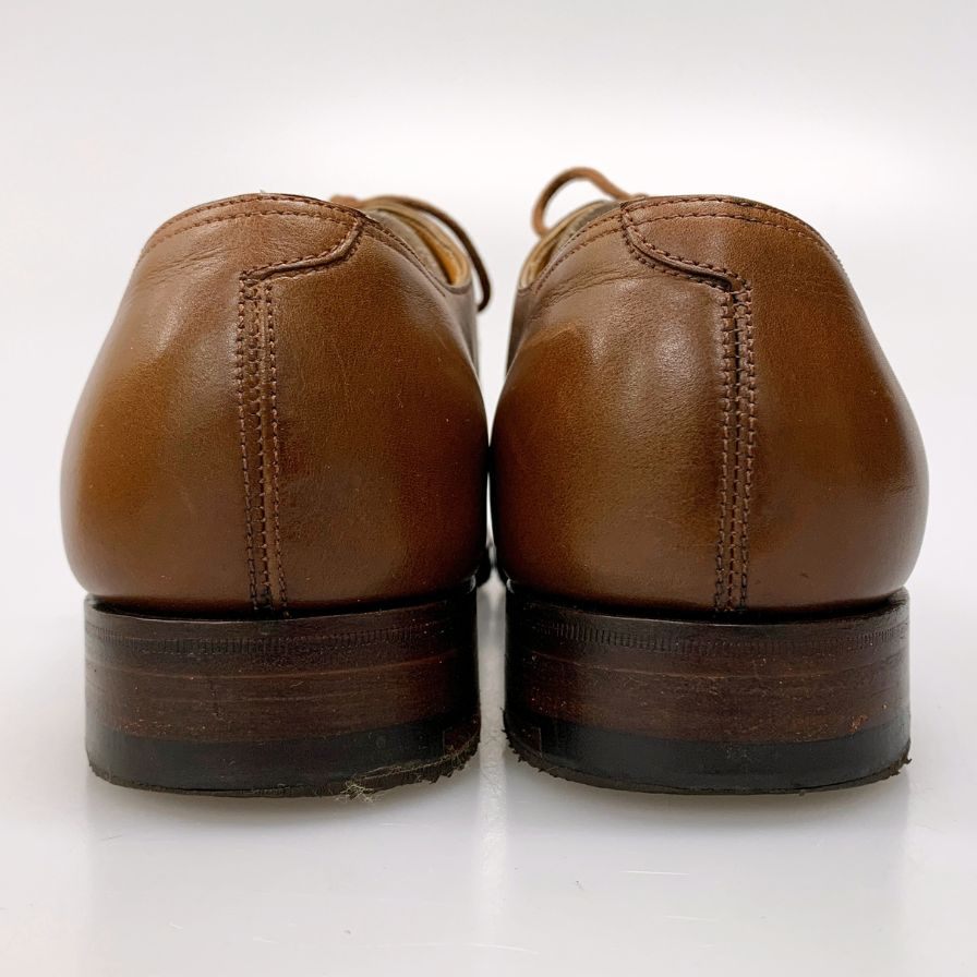 ジョンロブ レザーシューズ シティ ストレートチップ カーフ ブラウン UK6E メンズ JOHN LOBB CITY ビジネスシューズ 約24.5cm【LA】【中古】