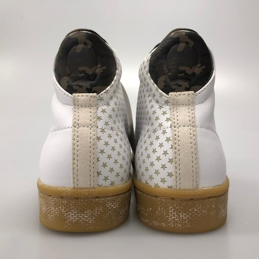 コンバース アロハラグ スニーカー ハイカット メンズ ホワイト サイズ28.5cm CONVERSE AR SRPLS 約28.5cm【AFC47】