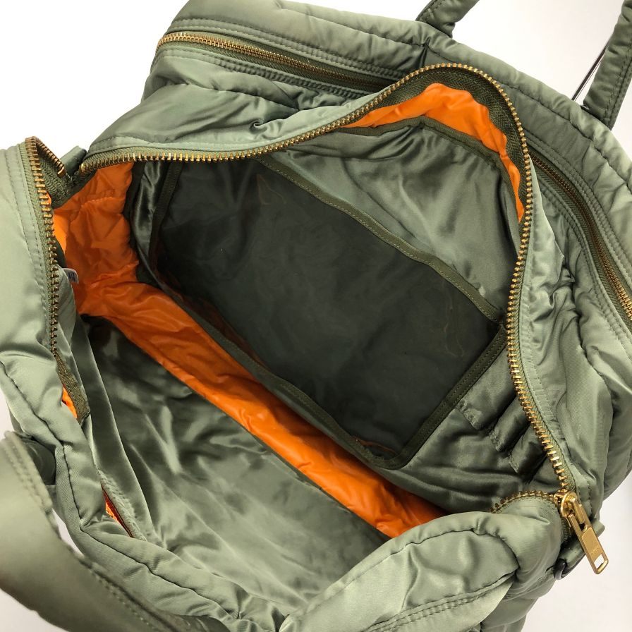 吉田カバン ポーター タンカー 2WAY ショルダーバッグ カーキ ユニセックス ナイロン 斜め掛け ハンドバッグ PORTER TANKER【AFE5】
