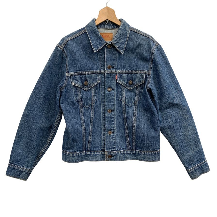 美品◆リーバイス 70S デニムジャケット 70505 ボタン裏刻印52 スモールE 不均等V メンズ サイズ表記なし LEVI’S 【AFA21】