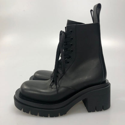 ボッテガヴェネタ ブーツ LUG ANKLE ブラック サイズ36 レディース BOTTEGA VENETA 約22.5cm【AFD9-2】