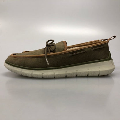 コールハーン スリッポン ゼログランド レックスリッパー C36300 モカシン ボア スウェード カーキ メンズ サイズ10.5 COLE HAAN 約28.5cm【AFD15-2】