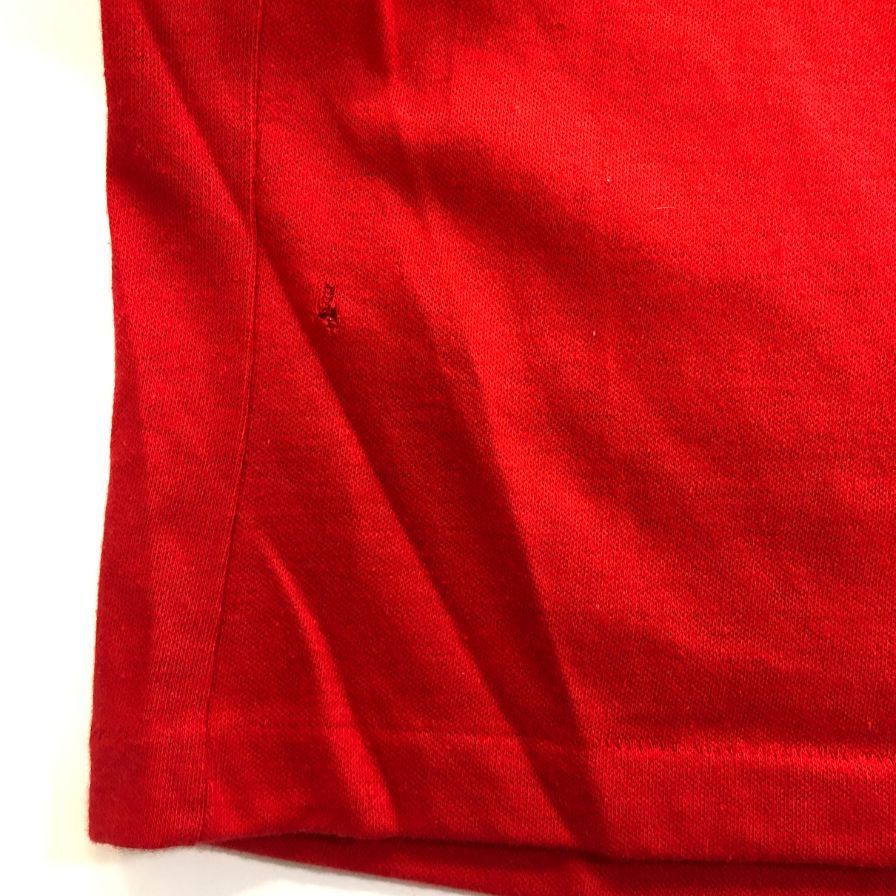中古◆アルテックス Tシャツ 70年代 コットン 84番 レッド サイズL メンズ ARTEX 【AFB12】